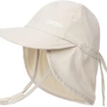 FURTALK Baby Sun Hat with Neck Flap UPF 50+ Adjustable Baby Boys Girls Summer Beach Hat for Traveling Swim Hat
