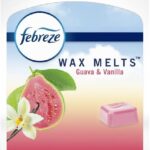 Febreze Wax Melts Guava & Vanilla, 2.75 oz each. (3 Packs of 6), Pink