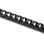 Fellowes 1/2-Inch Plastic Binding Combs, Classroom Organization School Supplies, 90-Sheet Capacity, 100-Pack, Black (52326)