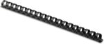 Fellowes 1/2-Inch Plastic Binding Combs, Classroom Organization School Supplies, 90-Sheet Capacity, 100-Pack, Black (52326)