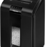 Fellowes AutoMax Micro-Cut 100M Commercial Office Auto Feed 2-in-1 Paper Shredder with 100-Sheet Capacity, Black