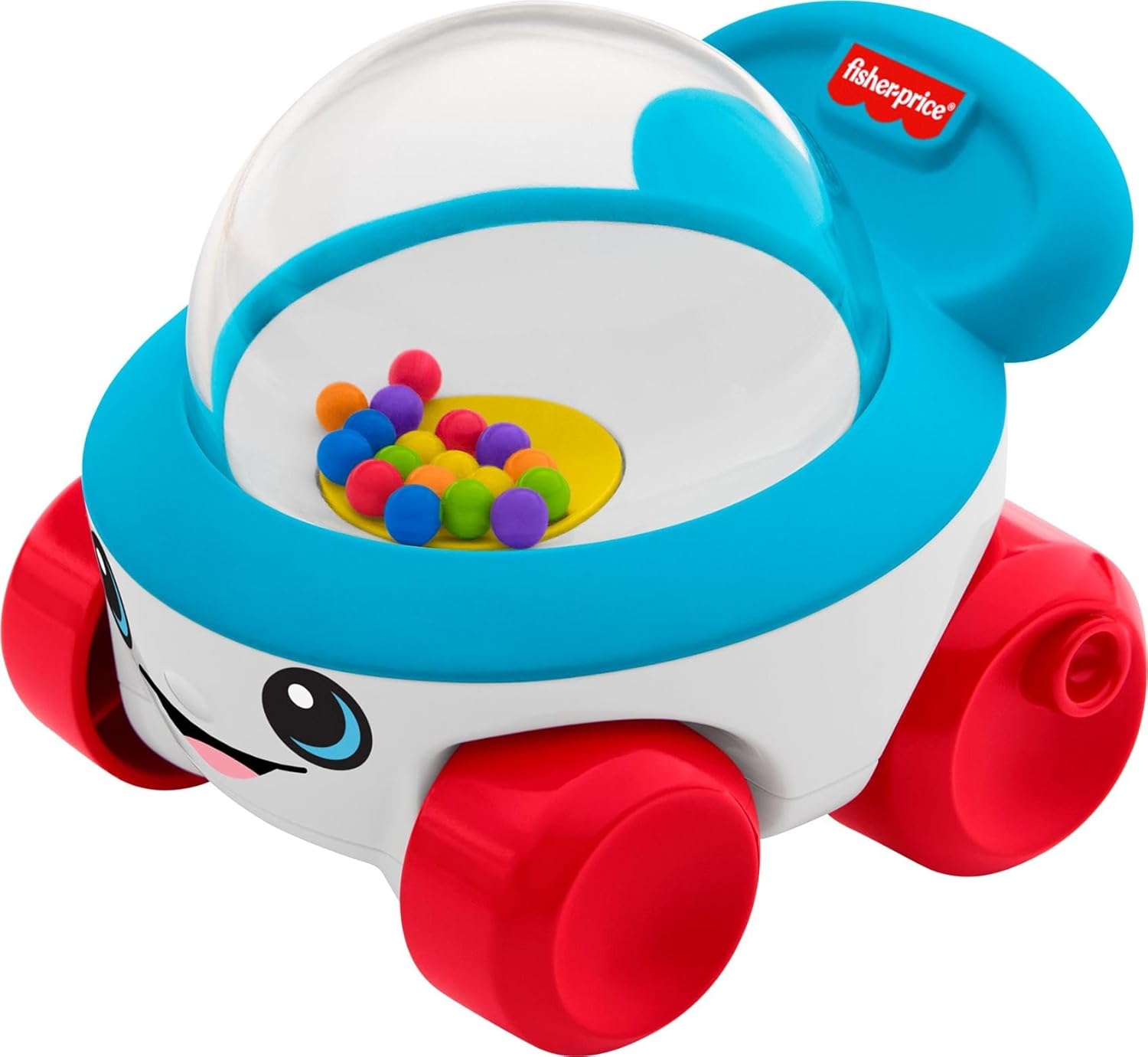 Fisher-Price-Baby-Toy-Corn-Popper-Push-Along-Vehicle-with-Sounds-for.jpg Fisher-Price Baby Toy Corn Popper Push-Along Vehicle with Sounds for Crawling Developmental Play Infants Ages 6+ Months - Image 1