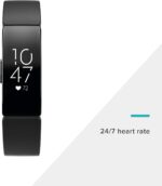 Fitbit Inspire HR Heart Rate and Fitness Tracker, One Size (S and L Bands Included), 1 Count - Image 2