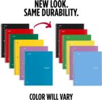 Five Star Spiral Notebook + Study App, 6 Pack, 1 Subject, Wide Ruled Paper, 8" x 10-1/2", 100 Sheets, Fights Ink Bleed, Water Resistant Cover, Assorted Colors (38042) - Image 2