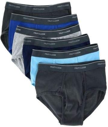 Fruit-of-the-Loom-Mens-Underwear-Briefs-Tag-Free.jpg Fruit of the Loom Men's Underwear Briefs, Tag Free & Moisture Wicking - Image 1