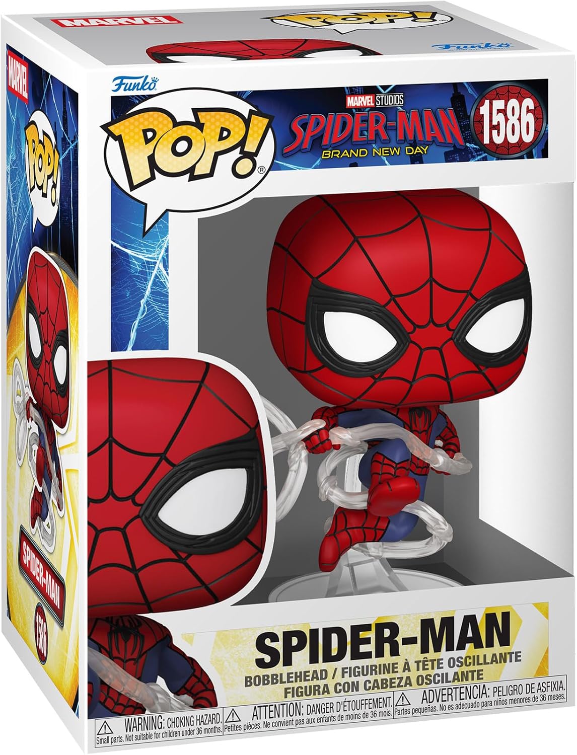 Funko-Pop-Marvel-Spider-Man-Brand-New-Day-Spider-Man.jpg Funko Pop! Marvel: Spider-Man: Brand New Day - Spider-Man - Collectable Vinyl Figure - Gift Idea - Official Merchandise - Toys for Kids & Adults - Marvel Fans - Model Figure for Collectors and Display - Image 1