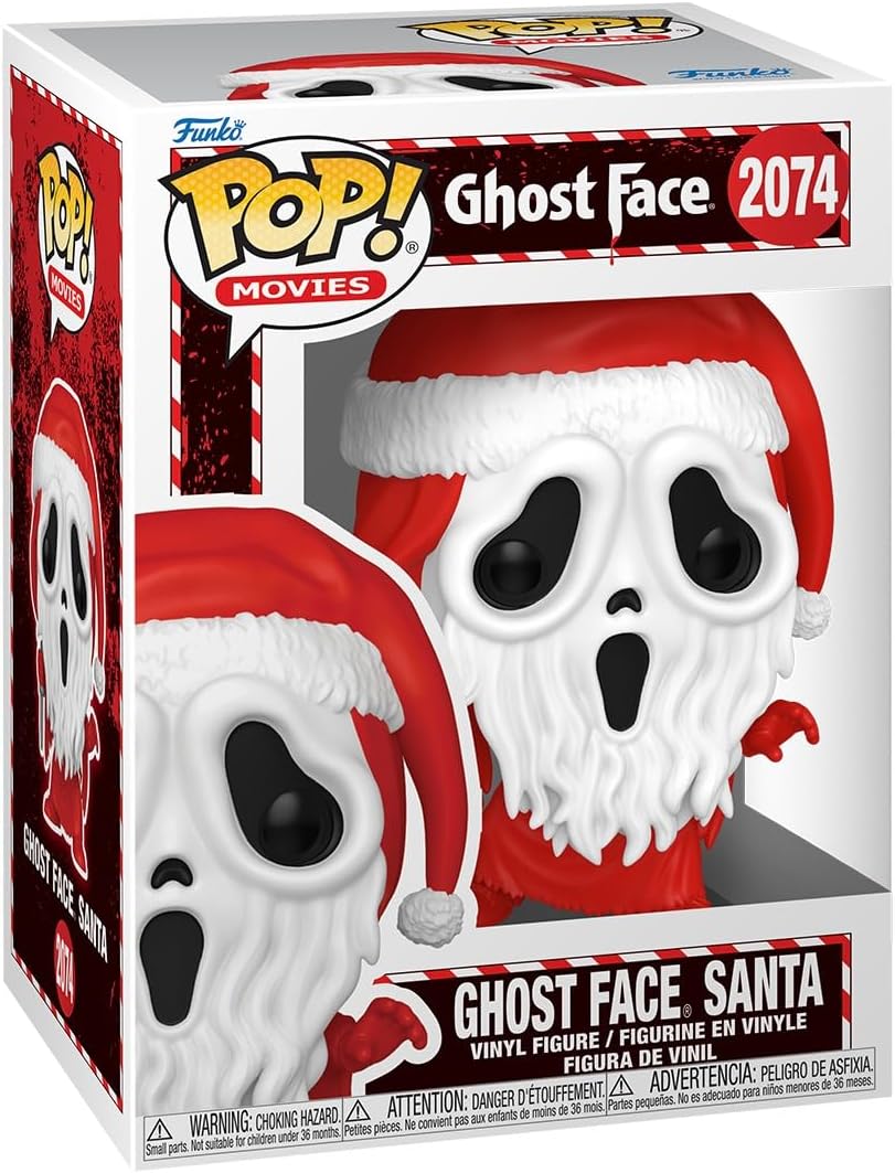 Funko-Pop-Movies-Ghost-Face-Ghostface-Santa-Holiday.jpg Funko Pop! Movies: Ghost Face - Ghostface Santa - Holiday - Collectable Vinyl Figure - Gift Idea - Official Merchandise - Toys for Kids & Adults - Horror Fans - Image 1