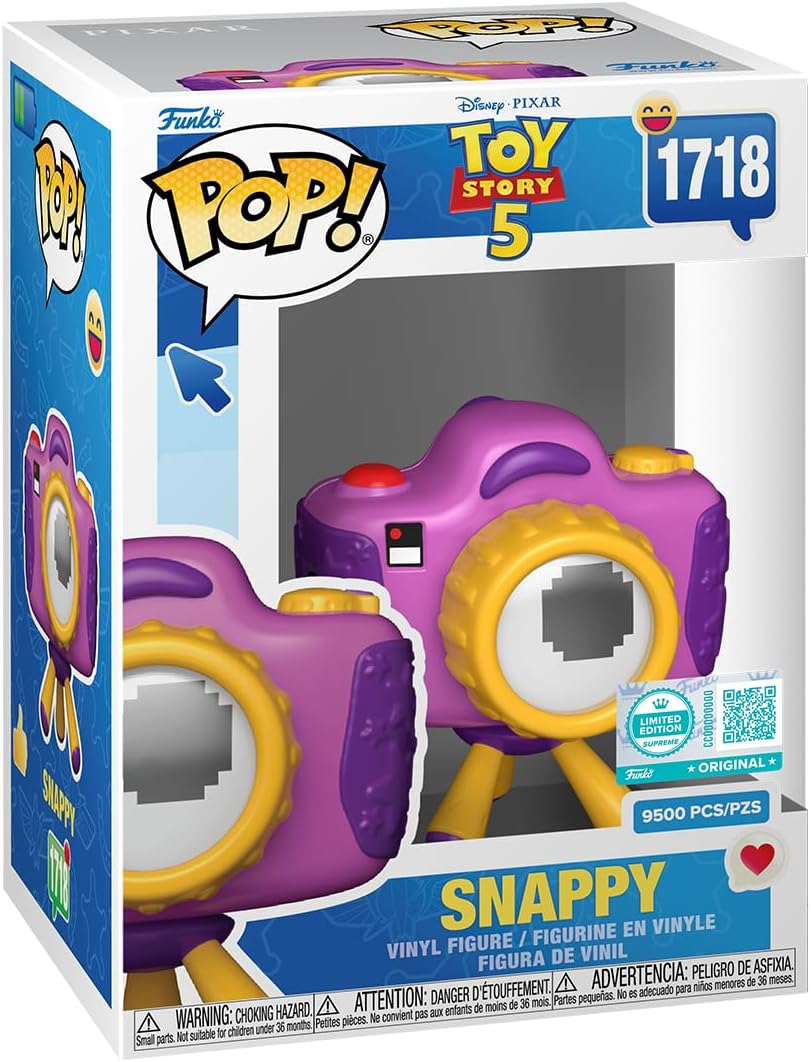 Funko-Pop-Supreme-LE-Toy-Story-5-Snappy.jpg Funko Pop! Supreme LE: Toy Story 5 - Snappy - Disney - Collectable Vinyl Figure - Gift Idea - Official Merchandise - Toys for Kids & Adults - Pixar Fans - Model Figure for Collectors - Image 1