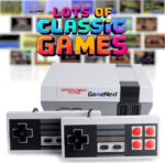GAMENEXT Retro Game Console, AV Classic Mini Video Game Consoles Built-in with 620 Games Dual Players Mode Console with 2 Controllers Handheld Games for Kids & Adults - Image 2