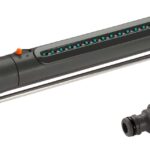 GARDENA 20570 | Up to 3800 sq ft - AquaZoom Adjustable Oscillating Yard Sprinkler, for Watering Large Area Lawn and Garden. Aquazoom Outdoor oscillating Sprinkler has Wide Heavy Duty Base.