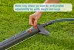GARDENA 20570 | Up to 3800 sq ft - AquaZoom Adjustable Oscillating Yard Sprinkler, for Watering Large Area Lawn and Garden. Aquazoom Outdoor oscillating Sprinkler has Wide Heavy Duty Base. - Image 2
