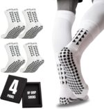 Gain The Edge Soccer Grip Socks - Set - White