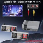 GameNext Retro Game Console,Classic Mini Handheld Video Game Console Built-in 620 Classic Edition Games, AV Output and Dual Game Controllers - Image 2