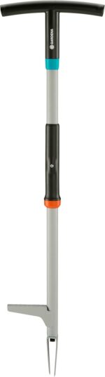Gardena 03518 | Weed Puller Remover Tool, Heavy Duty Stand-Up Garden Hand Weeder, Easy Weed Removal, Built-in Ejector, Long Handle for Outdoor Use. Weeding Claw. - Image 2