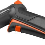 Gardena Premium Cleaning Nozzle: Heavy Duty Water Sprayer for Cleaning and Irrigation, with Pulse Trigger and Permanent Lock, Frost Protection (18305-20)