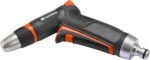 Gardena Premium Cleaning Nozzle: Heavy Duty Water Sprayer for Cleaning and Irrigation, with Pulse Trigger and Permanent Lock, Frost Protection (18305-20)