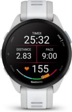 Garmin Forerunner 165, Running Smartwatch, Colorful AMOLED Display, Training Metrics and Recovery Insights, Whitestone - Image 2