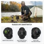 Garmin Instinct® 3 45mm, AMOLED Display, Rugged Outdoor GPS Smartwatch, Metal-Reinforced Bezel, Built-in Flashlight, Up to 18 Days of Battery Life, Black - Image 2