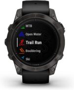 Garmin epix Pro (Gen 2) Sapphire Edition, 47mm, High Performance Smartwatch, Advanced Training Technology, Built-in Flashlight, Black - Image 2