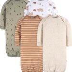 Gerber Baby Boys 4-Pack Sleeper Gown
