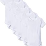 Gerber Baby Boys & Girls 5-Pack Solid Onesies Bodysuits