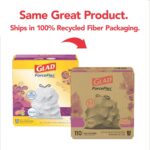 Glad ForceFlex Tall Kitchen Trash Bags, 13 Gallon, Gain Moonlight Breeze, 110 Ct (Package May Vary) - Image 2