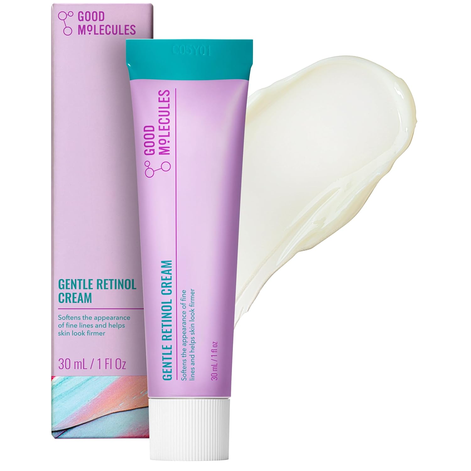 Good-Molecules-Gentle-Retinol-Cream-Retinol-Night-Cream-to.jpg Good Molecules Gentle Retinol Cream - Retinol Night Cream to Minimize Appearance of Fine Lines & Wrinkles, Skin Tightening Recipe with Bakuchiol, Anti-Aging Skin Care For Face - Image 1