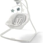 Graco Simple Sway Portable Baby Swing for Infants, Newborn Swing with 15 Songs and Sounds, Great Gift for New Parents, Baby Registry Must Have