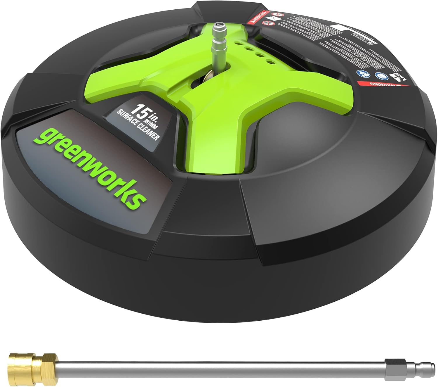 GreenWorks-5210902-15-Extension-Included-Surface-Cleaner-Green.jpg GreenWorks 5210902 15" Extension Included Surface Cleaner, Green - Image 1