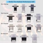 Grill Replacement Parts for Charbroil Performance 5 Burner 463448021 463450022 463451022, 4 Burner 463365021, 463366022 463352521, G325-0002-W1 Heat Plate, G327-2100-W1 Burner, Igniter, Crossover Tube - Image 2