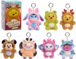 HAPPY HAUL Disney Into the Woods Vinyl Plush Clip-on Surprise Toy | Drop 2 Blind Box Collectible, 5.5-Inch Plush with Vinyl Face by Just Play, Short-Run Drop, Ages 8+