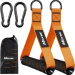 HOXWC Cable Handles Gym Equipment, Heavy Duty Resistance Band Handles, Replacement Exercise Handles for Cable Machine, Pulley System, Strength Trainer, Pull Down Workout, Home Gym Cable Attachments
