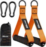 HOXWC Cable Handles Gym Equipment, Heavy Duty Resistance Band Handles, Replacement Exercise Handles for Cable Machine, Pulley System, Strength Trainer, Pull Down Workout, Home Gym Cable Attachments