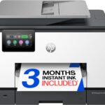 HP OfficeJet Pro 9135 Wireless All-in-One Color Inkjet Printer, Print, Scan, Copy, Fax, ADF, Duplex Print/scan, Best-for-Office, 3 Month Trial of Instant Ink Included, AI-Capable (C2WM0A)