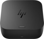 HP USB-C 100W G6 Dock + One Extra USB-C Cable Included, Future-Proof Design with Ambient LED Lighting, On-Screen Notifications, Extra USB-C Ports, HDMI 2.1, 120Hz