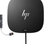 HP USB-C Essential Dock G5 – Multiport Docking Station with USB-C, HDMI, DisplayPort, Ethernet, Includes Dockztorm Dock