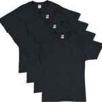 Hanes Men's T-Shirt Pack - 4 or 6 Pack - Essential-T Crewneck Cotton T-Shirts - Everyday Men's Clothing - Big & Tall