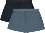 Hanes Women's Originals Sleep Shorts, 2-Pack, Comfywear Supersoft Lounge Shorts Pack, 3.25"