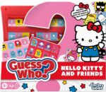 Hasbro Gaming Guess Who? Hello Kitty and Friends Edition Game | Officially Licensed Sanrio Games for Kids | 2 Players | 15 Mins. | Travel Friendly | Ages 6+