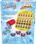 Hasbro Gaming Spidey and His Amazing Friends Yahtzee Jr.Marvel Edition Board Game for Kids, Ages 4 and Up (Amazon Exclusive) - Image 2