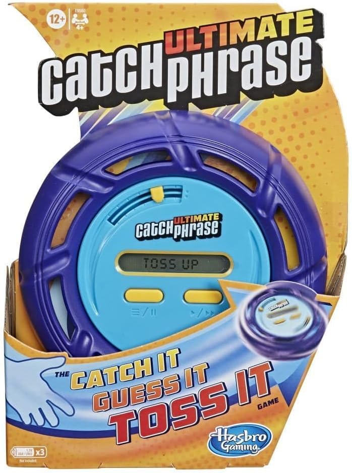 Hasbro-Gaming-Ultimate-Catch-Phrase-Electronic-Party-Game-for-Ages.jpg Hasbro Gaming Ultimate Catch Phrase Electronic Party Game for Ages 12 and Up, Blue - Image 1