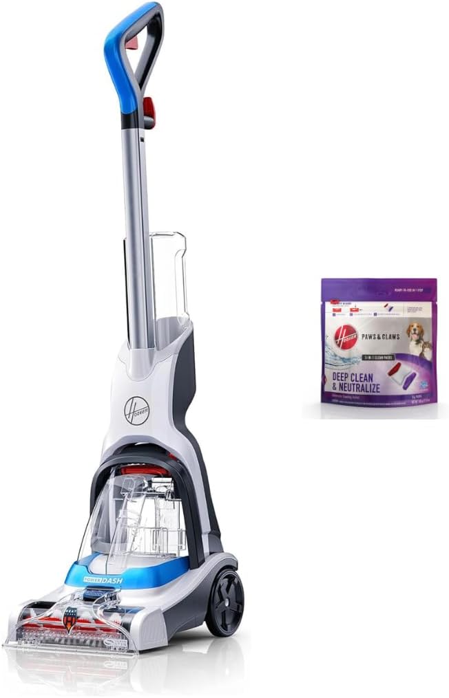 Hoover-PowerDash-Pet-Compact-Carpet-Cleaner-Machine-Lightweight-Carpet-Shampooer.jpg Hoover PowerDash Pet Compact Carpet Cleaner Machine, Lightweight Carpet Shampooer Machine, Pair with a Hoover Cleaner Solution for a Bright, Refreshed Home - Image 1