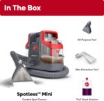 Hoover Spotless Mini Portable Spot Cleaner FH12300, Carpet and Upholstery Cleaner for Stairs, Furniture, Pet Messes and Cars, Compact Design, Easy Fill Tank, Self-Cleaning Hose, Lightweight - Image 2