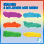 Hot Wheels 6 Piece Bath Bombs for Kids, Bubble Gum Scented, Bath Toys for Kids, Ages 3+, by Townley Girl - Image 2