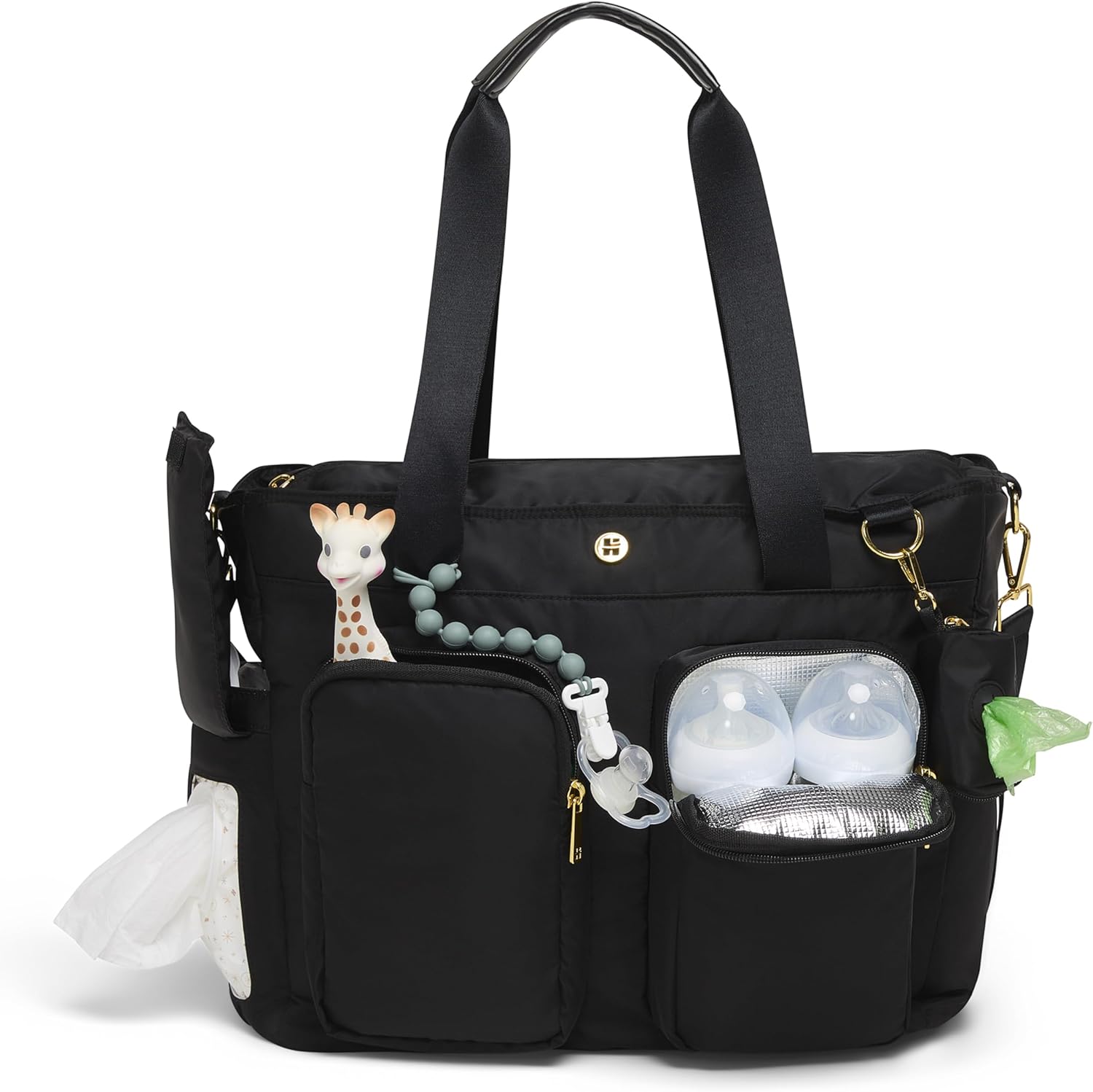 Huggies-Signature-Hug-Weekender-Tote-Diaper-Bag.jpg Huggies Signature Hug Weekender Tote Diaper Bag - Image 1