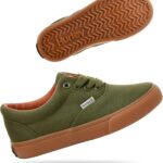 Hurley Marley Kids Lace Up Canvas Sneakers – Low Cut Skateboarding Shoes for Kids, Sports Shoes for Boys and Girls