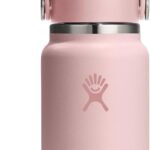 Hydro Flask Micro Bottle - Insulated Mini Leak Proof Flask for Purse or Pocket in 6.7 Oz Trillium Pink