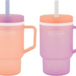 Infantino My 1st Tumbler 10 Oz Plastic Sippy Cup, Seashell/Lavender