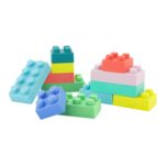 Infantino Super Soft Building Blocks, BPA-Free, 12-Piece Set