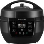 Instant Pot 4QT RIO Mini 7-in-1 Multi-Cooker, Pressure Cooker, Slow cook, Sauté, Steam, Rice Maker, Yogurt, & Warmer, Black, 4 Quarts